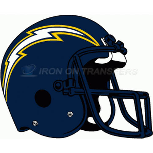 San Diego Chargers Iron-on Stickers (Heat Transfers)NO.731